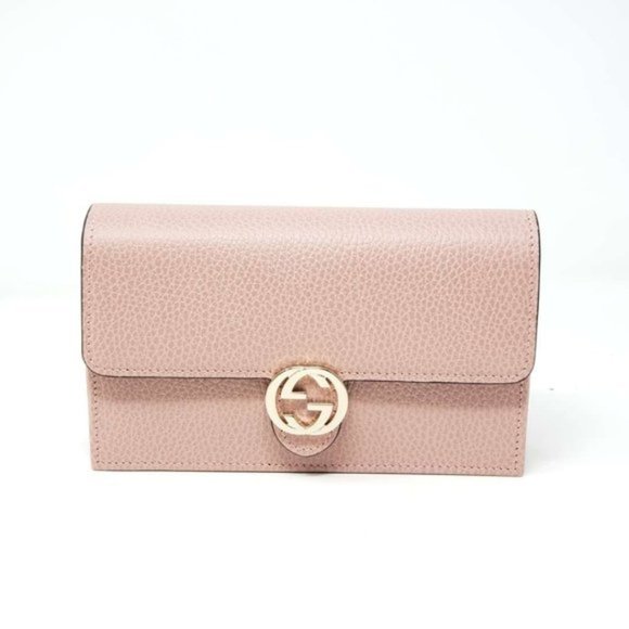 Gucci Interlocking Wallet on Chain Crossbody Bag - Picture 2 of 12